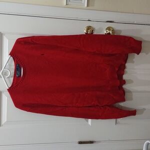 Men's red Polo by Ralph Lauren Sweater size XXL